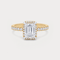Warm Embrace Solitaire Diamond Ring