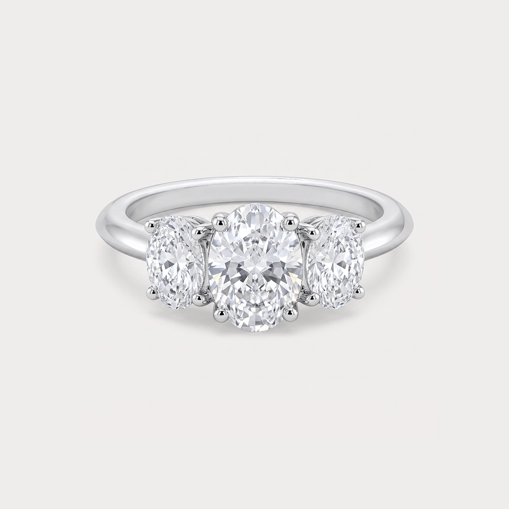 Bonheur Solitaire Diamond Ring