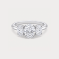 Bonheur Solitaire Diamond Ring