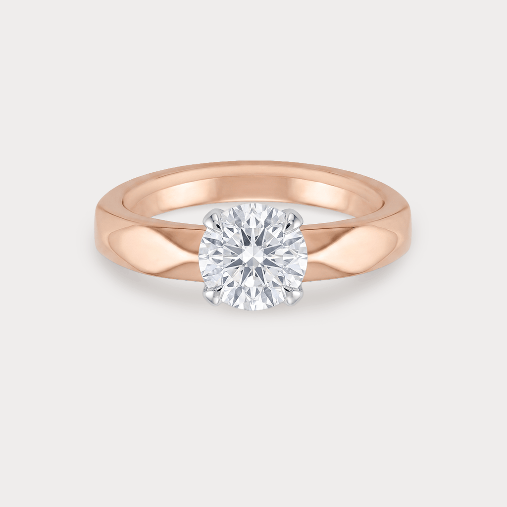Belle Nuit Solitaire Diamond Ring