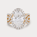 Golden Vow Blanc Diamond Cocktail Ring