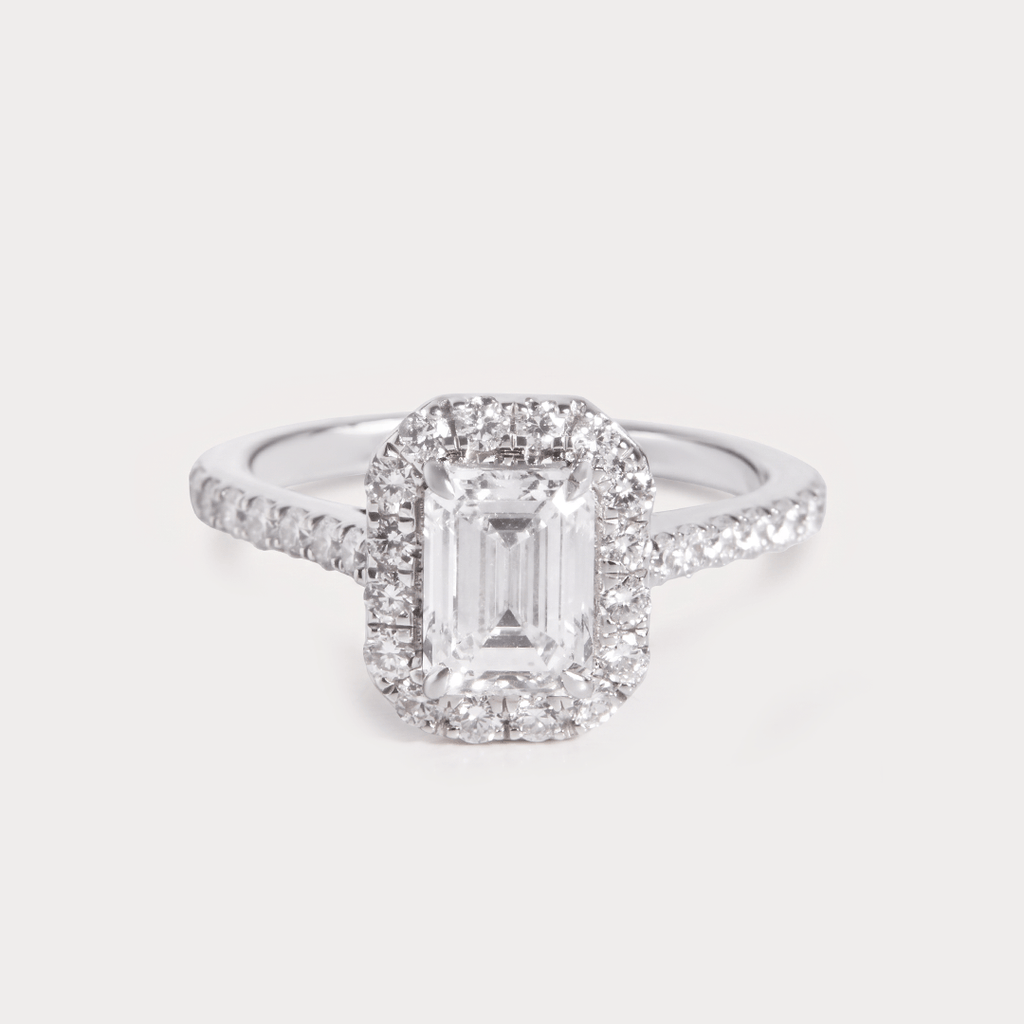 Dune Solitaire Diamond Ring