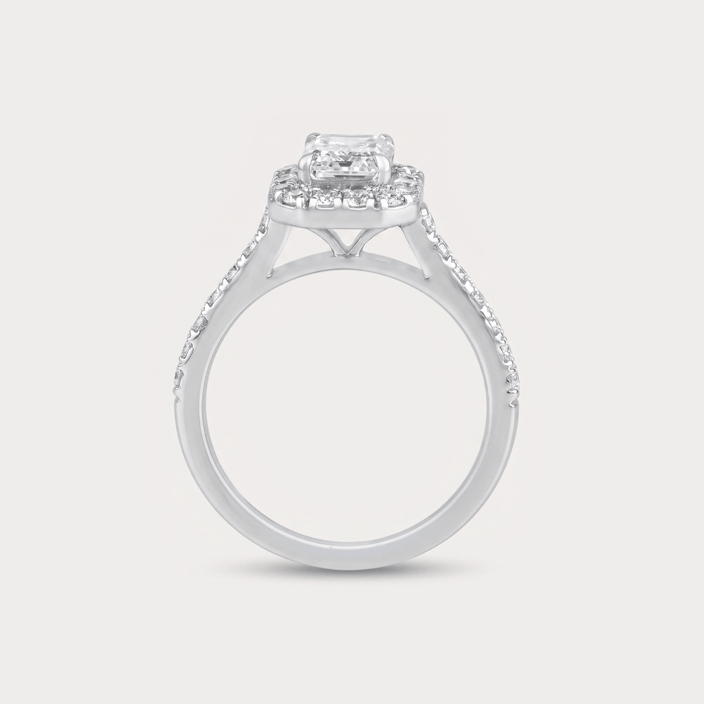 Dune Solitaire Diamond Ring