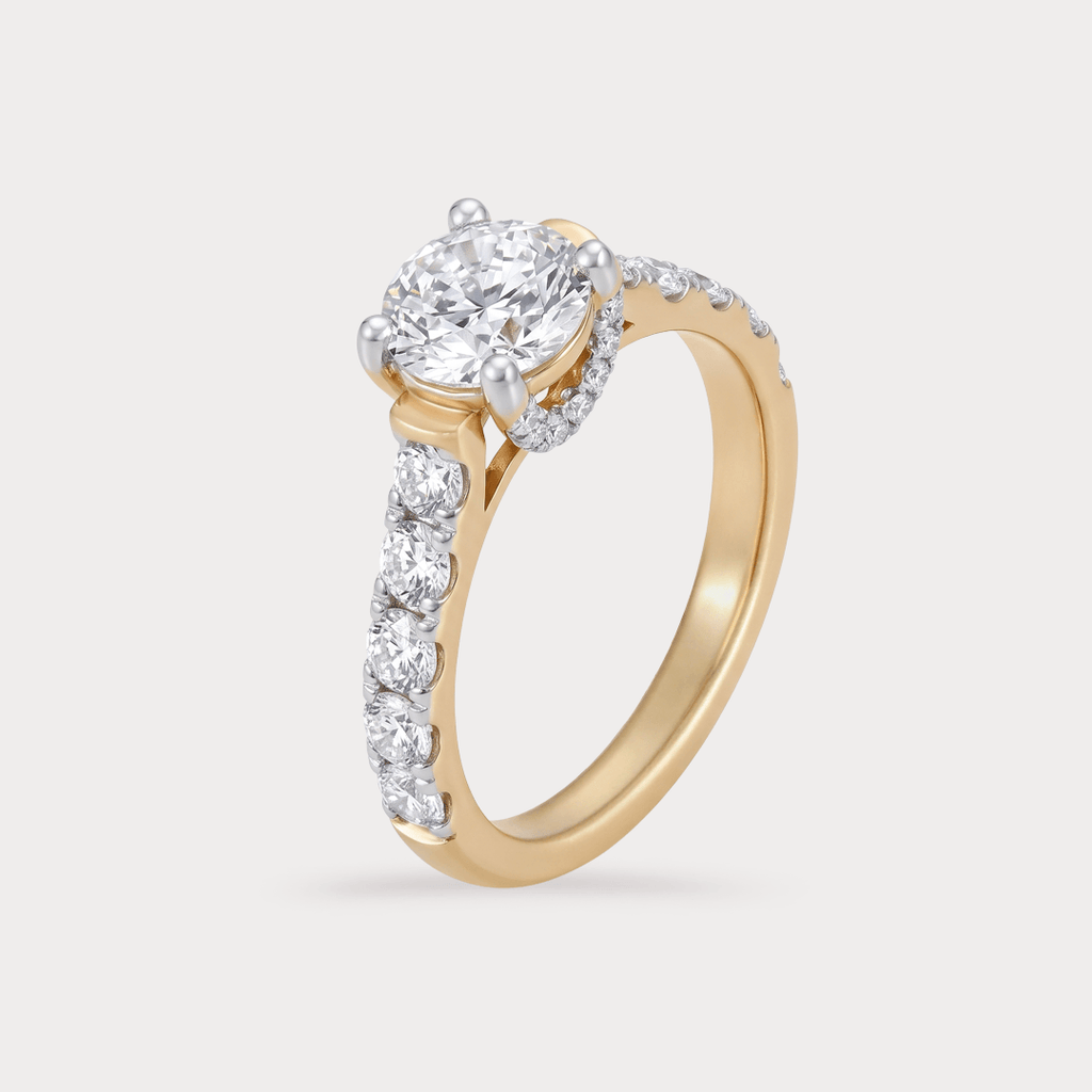 Echoes Of Elegance Solitaire Diamond Ring