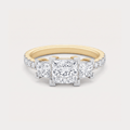 Douce Nuit Solitaire Diamond Ring