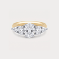 Clair de Lune Solitaire Diamond Ring