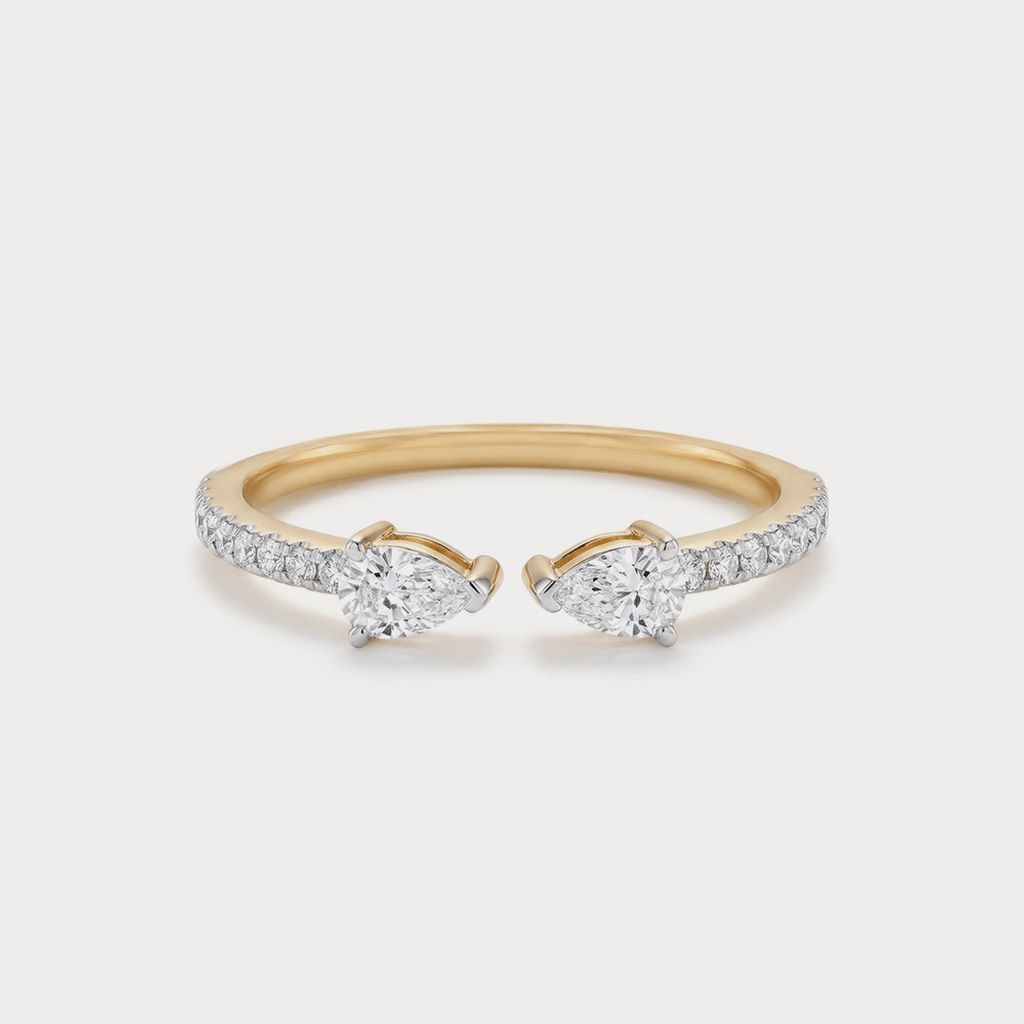 Float Diamond Ring