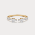 Float Diamond Ring