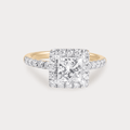 Delia Solitaire Diamond Ring