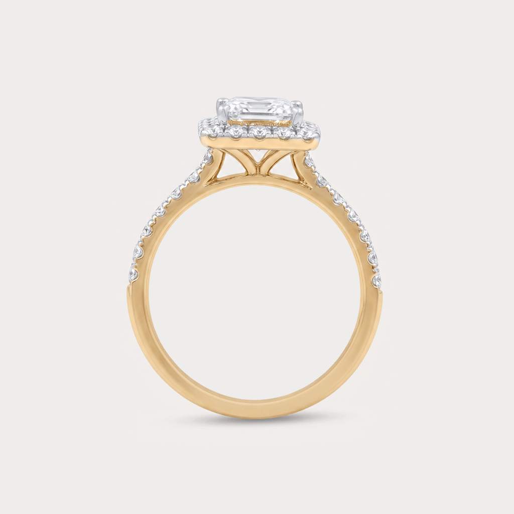 Delia Solitaire Diamond Ring