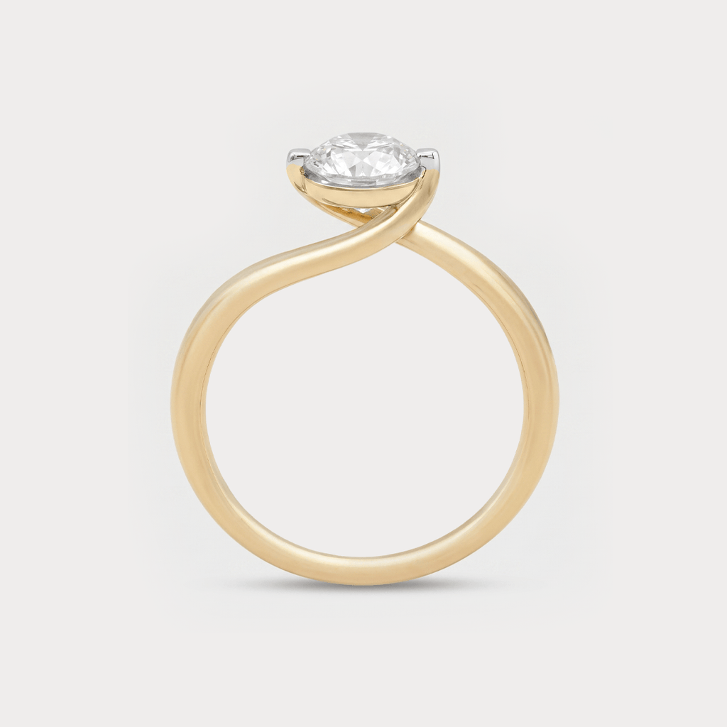 Racine Solitaire Diamond Ring