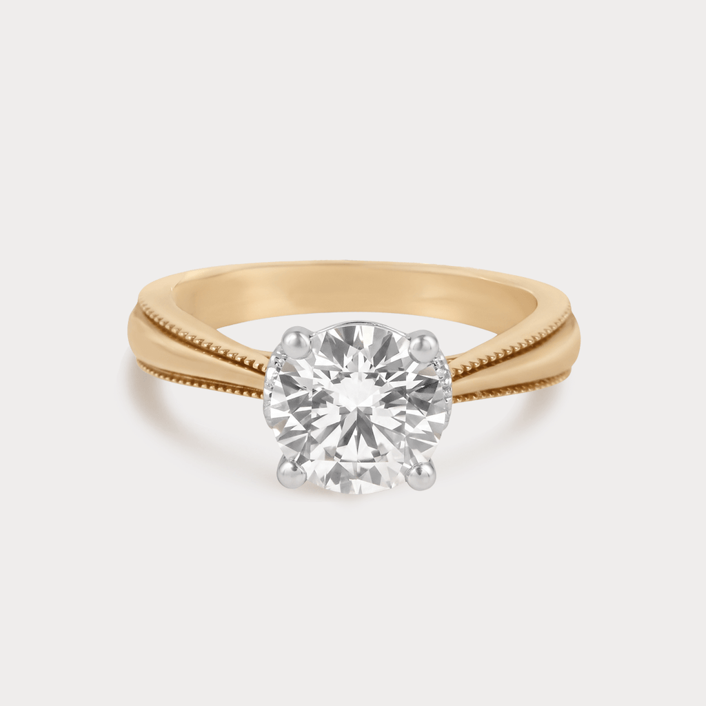Camino Solitaire Diamond Ring
