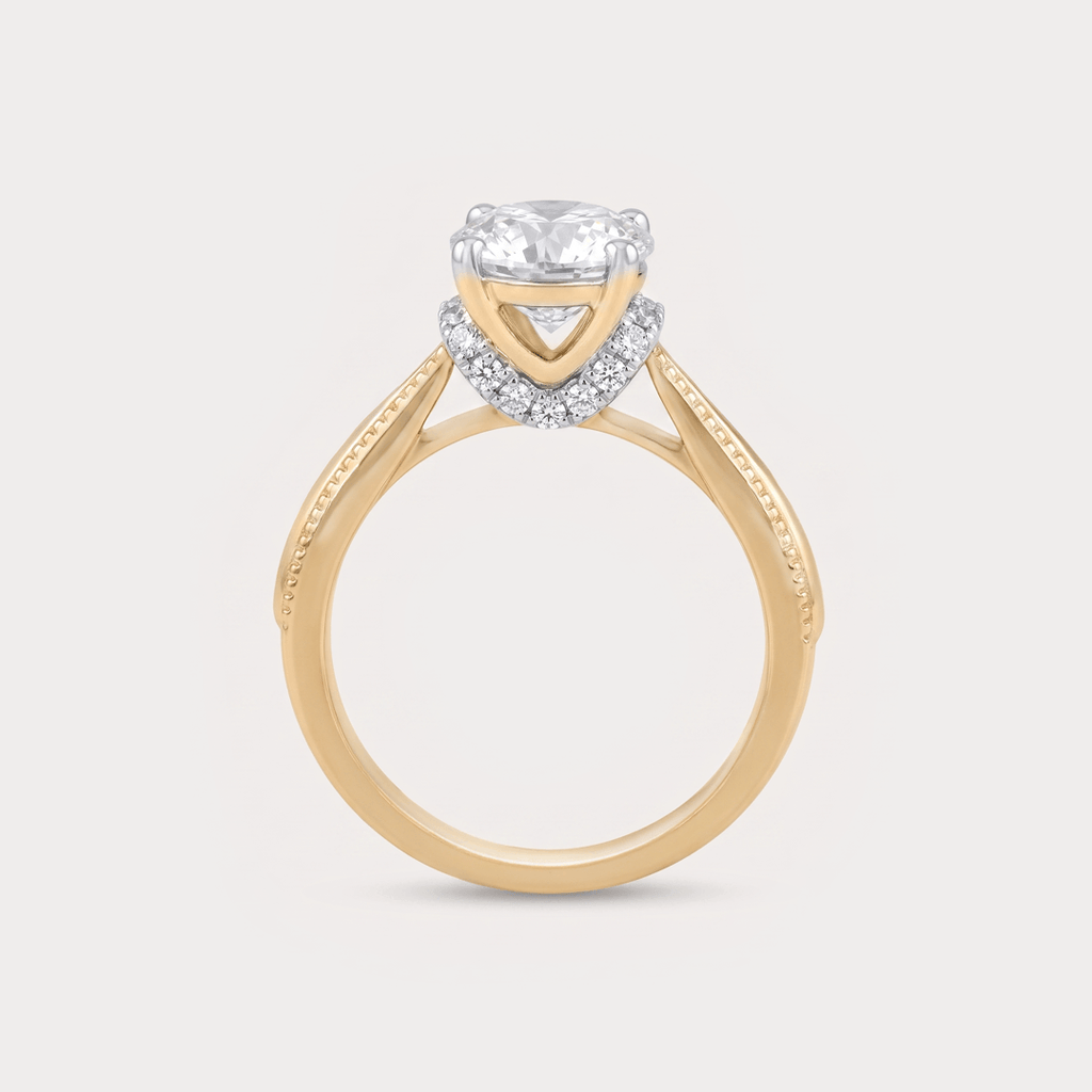 Camino Solitaire Diamond Ring