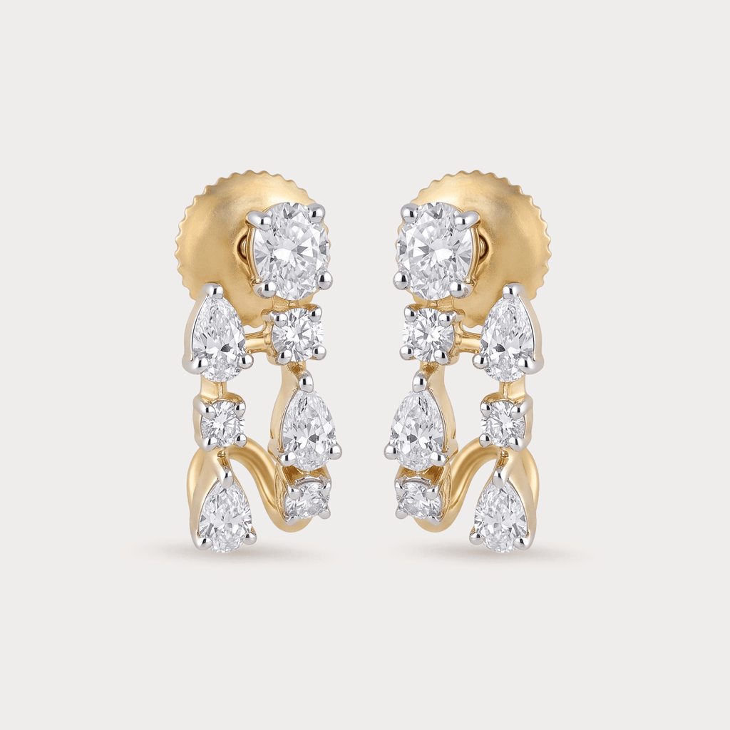 Captiva Cluster Diamond Earrings