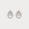 Skyvale Halo Diamond Stud Earrings
