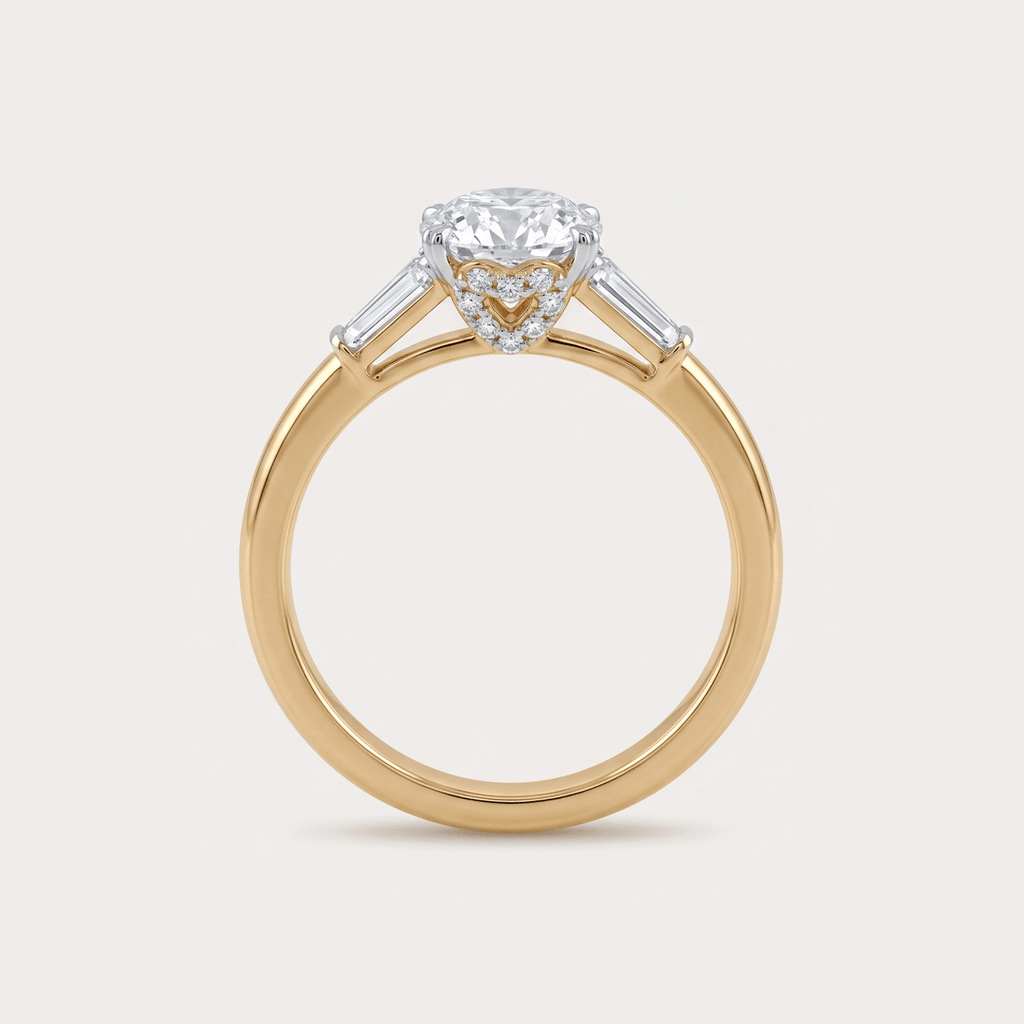Dévotion Solitaire Diamond Bridal Ring