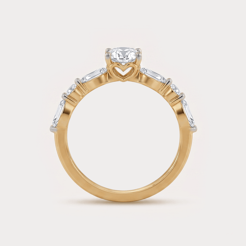 Ardenza Solitaire Diamond Bridal Ring