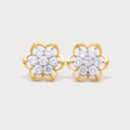 Golden Fig Diamond Studs