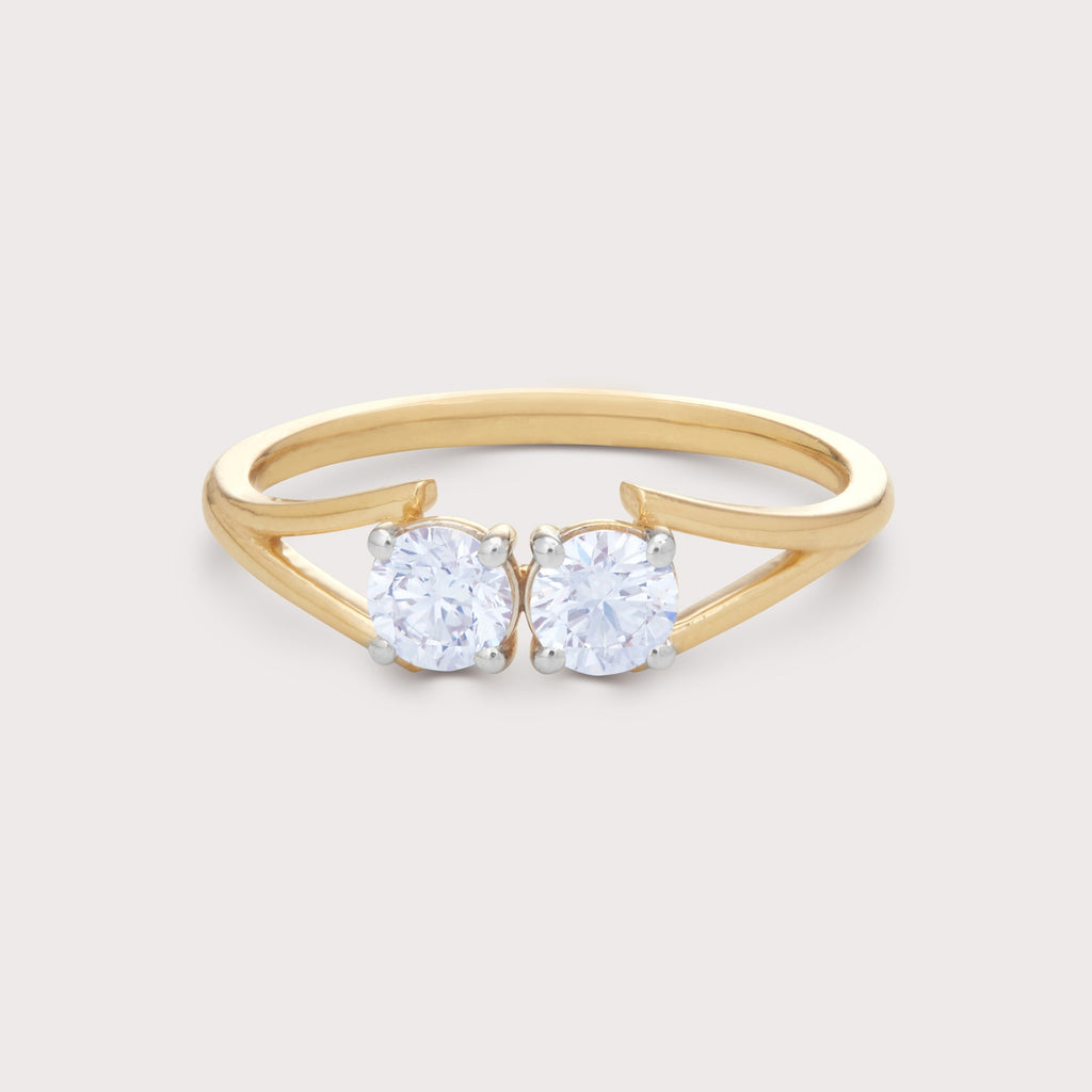 Gemini Diamond Ring