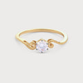 Wavecrest Diamond Ring