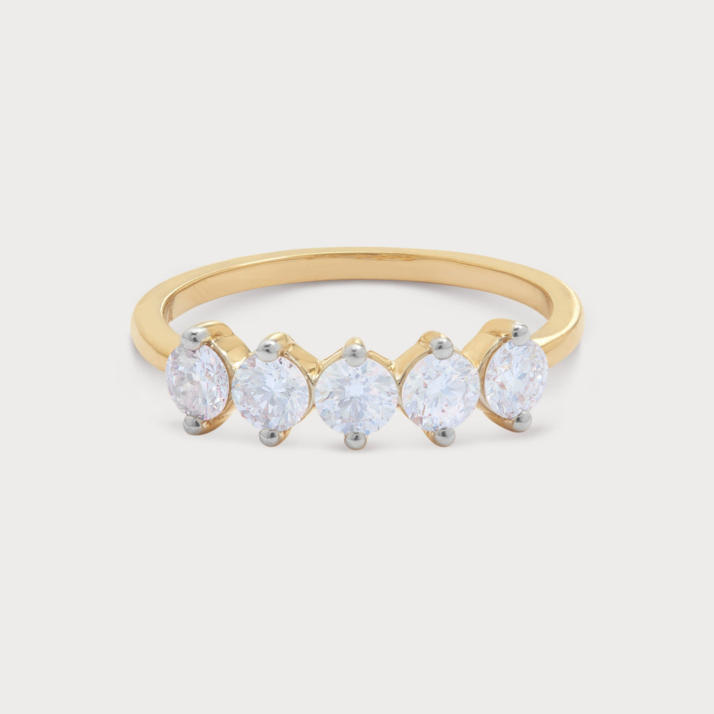 Quintet Diamond Ring