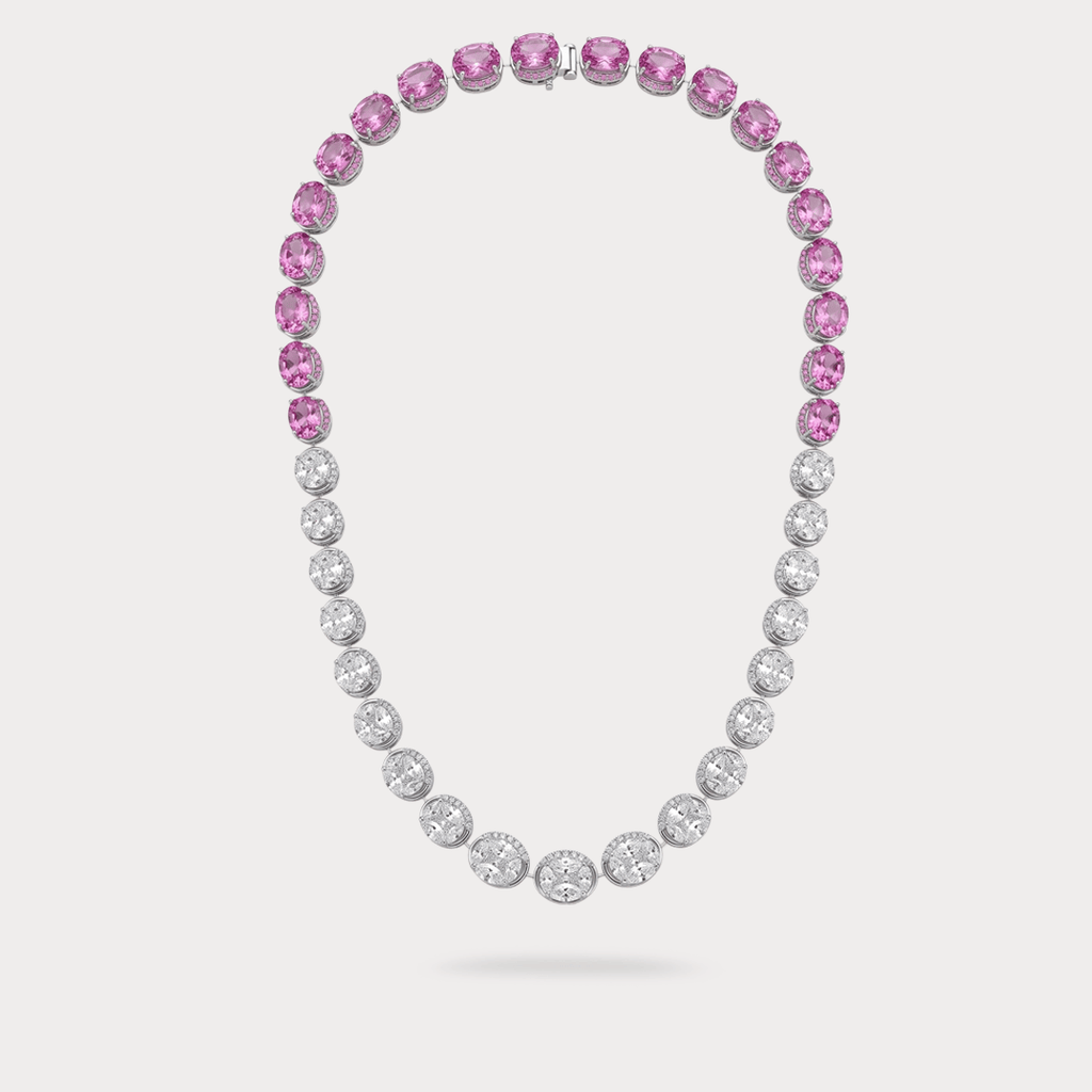 Fond Memoir Station Diamond Necklace
