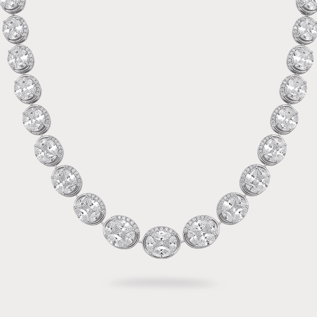 Fond Memoir Station Diamond Necklace