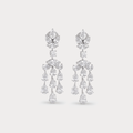 Windloomed Dangle Diamond Earrings