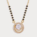 Radiant Halo Diamond Mangalsutra
