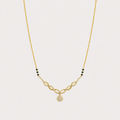 Devotion Solitaire Halo Diamond Mangalsutra