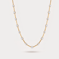 Resplendant Station Diamond Necklace