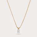 Allure Solitaire Diamond Pendant Chain