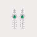 Seraphic Diamond Drop Earrings