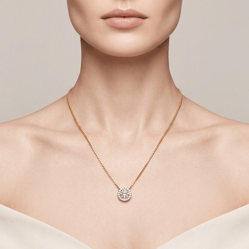 Majestic Pendant Diamond Necklace