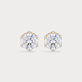 Statement 1 carat Solitaire Diamond Earrings