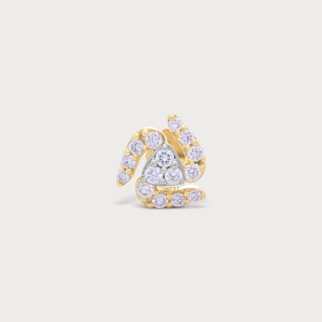 Triad Spark Diamond Nose Pin