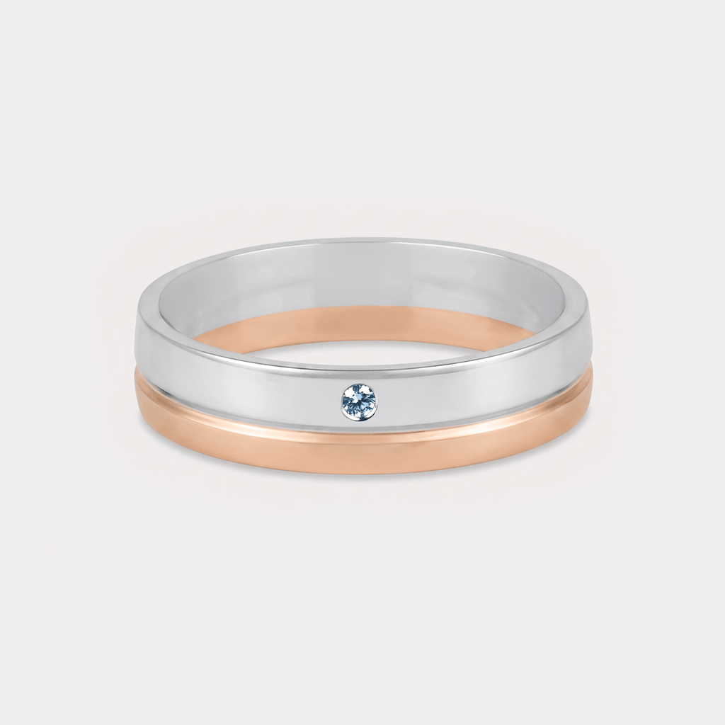 Fidelidad Mini Solitaire Diamond Ring