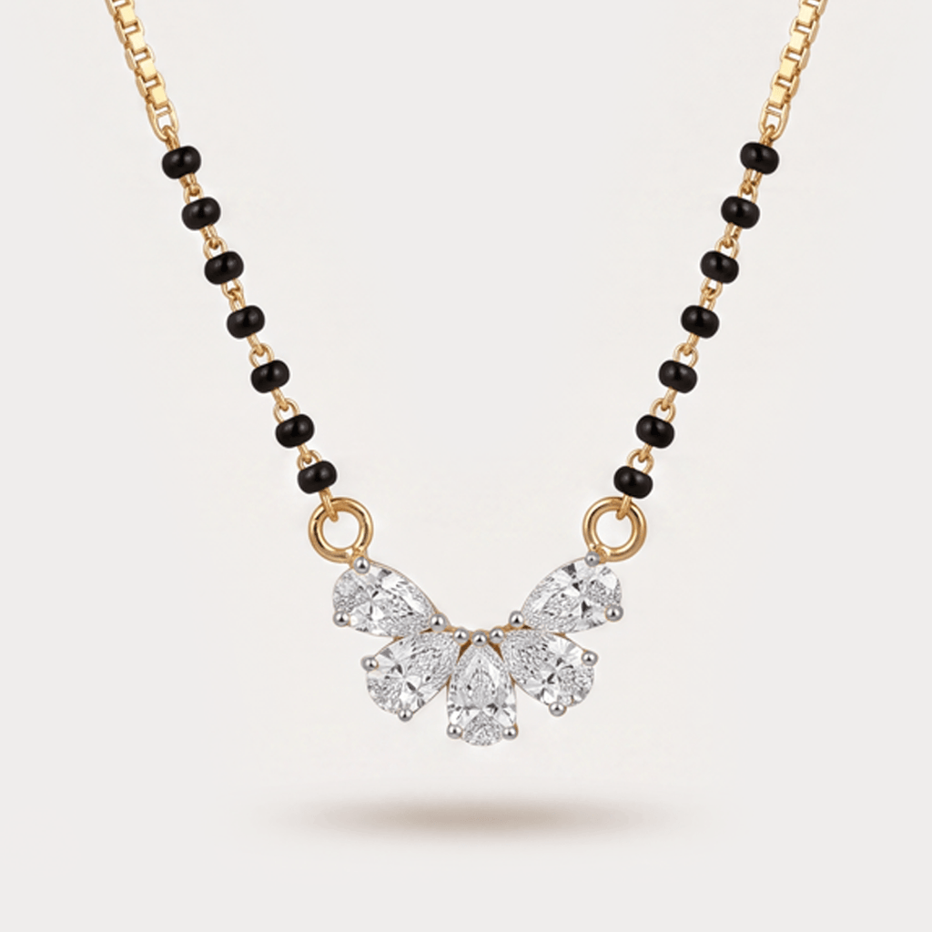 Fleur Bloom Diamond Mangalsutra